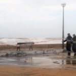 Sul Informação - Praia de Faro teve mais uma tarde de sobressalto depois de noite com estragos [com fotos]