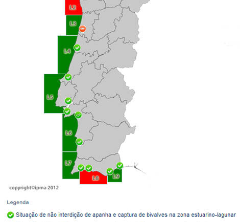 Sul Informação - Toxinas levam à interdição da apanha de bivalves no litoral Olhão-Faro