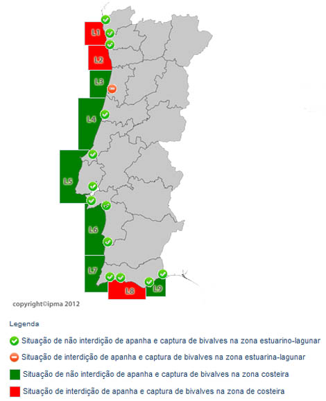 Sul Informação - Toxinas levam à interdição da apanha de bivalves no litoral Olhão-Faro