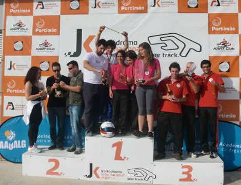 Sul Informação - AAUALG conquista ouro e prata no Campeonato Nacional Universitário de Karting