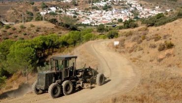 Abertura de caminhos Odeleite - Exercito