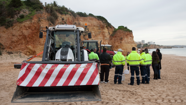 Ação Snsibilização segurança máquinas Lagoa e Emarp