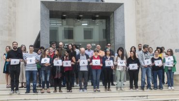 Concentração-Bolseiros-Docentes-UALG-Universidade do Algarve-Gambelas-GD3