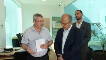 Francisco Serra em visita a um dos projetos aprovados pelo Algarve 2020|Comissão de Acompanhamento em visita a um dos projetos aprovados pelo Algarve 2020|Comissão de Acompanhamento do CRESC Algarve 2020_1