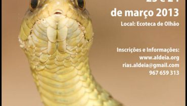 Curso de Iniciação Identificação e Ecologia de Répteis e Anfíbios 2013